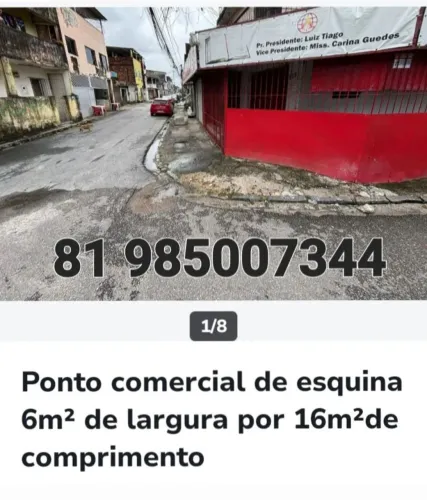 Alugo Ponto comercial 1.200