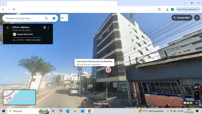 Apartamentos para locação nos Cavaleiros em Macaé/RJ, 03 Quartos com suíte, 2 Vagas, Armár