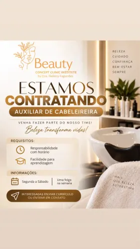 Grande oportunidade venha ter uma profissão