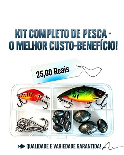 Kit com iscas