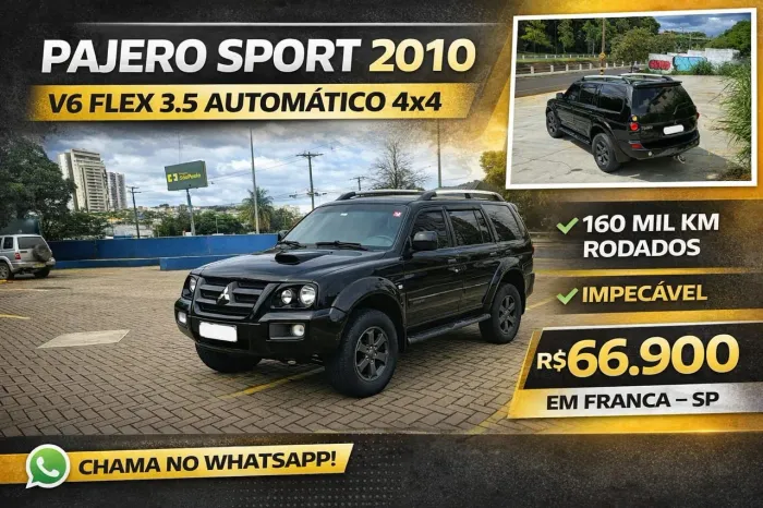 Mitsubishi Pajero Sport 3.5 V6 Flex 4X4 Aut. 2010