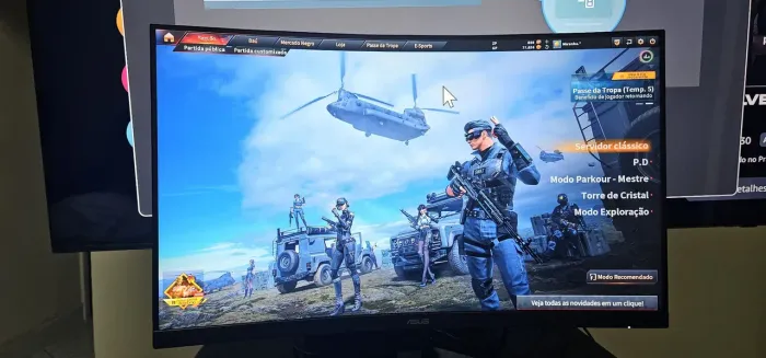 Monitor asus tuf gaming 31,6 polegadas 165hz