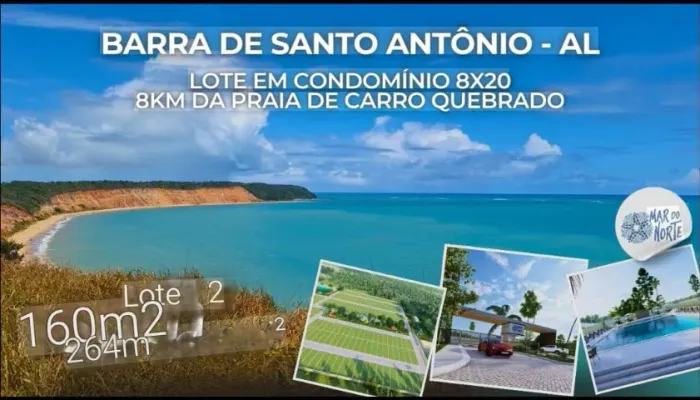 Invista no Futuro Parcela 607,70! Condomínio Mar do Norte