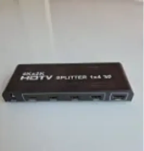 Splitter HDMI 1x4 4Kx2K 3D Multiplicador de Sinal 1 Entrada 4 Saídas