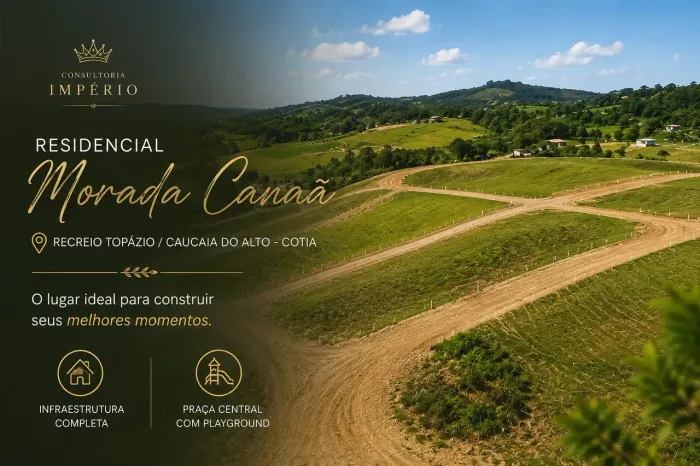 Residencial Morada Canaã | Lotes amplos para morar ou investir