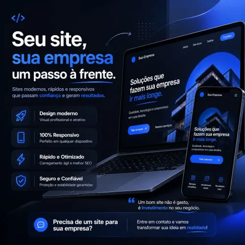 Site para o seu negócio 