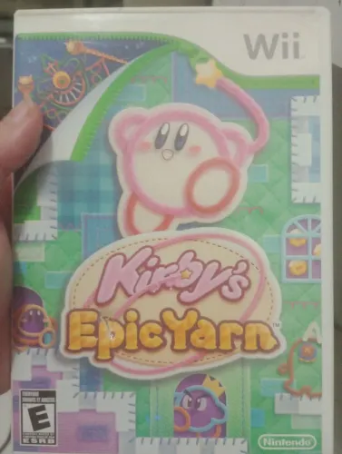 Kirby Épic Yarn pra Nintendo Wii