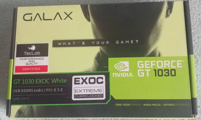 Placa de vídeo GT1030 2GB