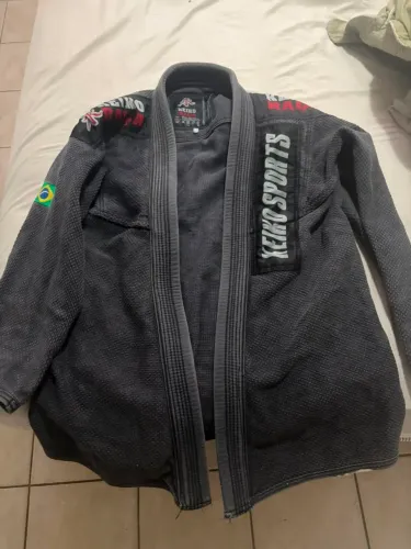 Kimono + Calça de Jiu-Jitsu Keiko Sports - Modelo Keiko Raça A3