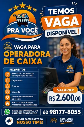 Operadora de Caixa