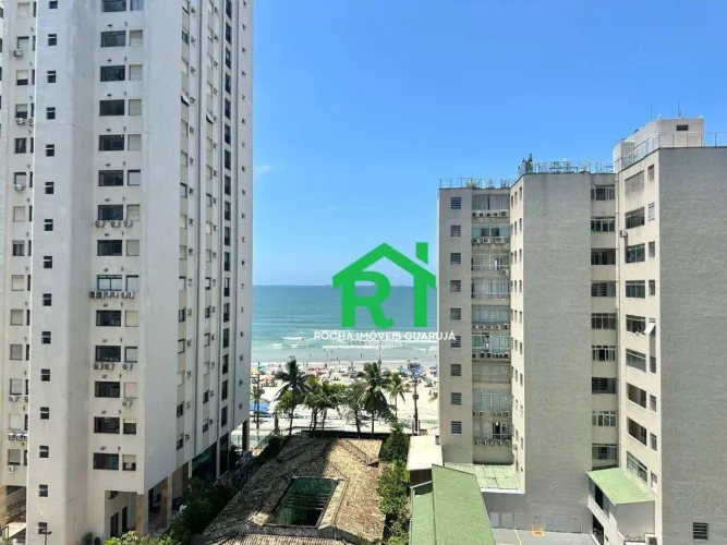 Apartamento à beira mar, vista mar com 3 quartos, 1 vaga e lazer à venda em Pitangueiras,
