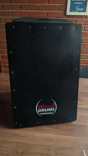 Cajón Eletroacústico Witler Drums