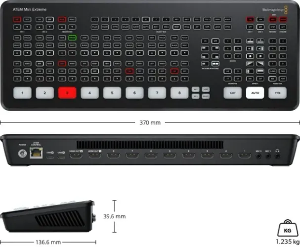 Blackmagic Atem Mini Extreme Hdmi