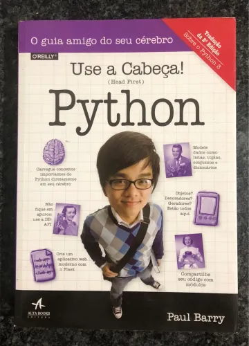 Livro Python Use a Cabeça em Ótimo estado