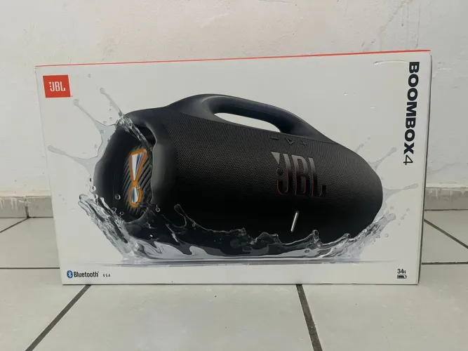 JBL BOOMBOX 4 NOVA LACRADA COM NOTA FISCAL