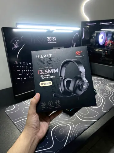 Headset Gamer Havit com Microfone | Novo | Pronta Entrega