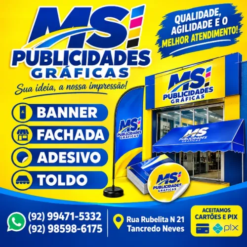 GRÁFICA PARA BANNER, FACHADA, ADESIVO, TOLDO FIXO/RETRÁTIL
