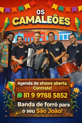 Banda De Forró - OS CAMALEÕES