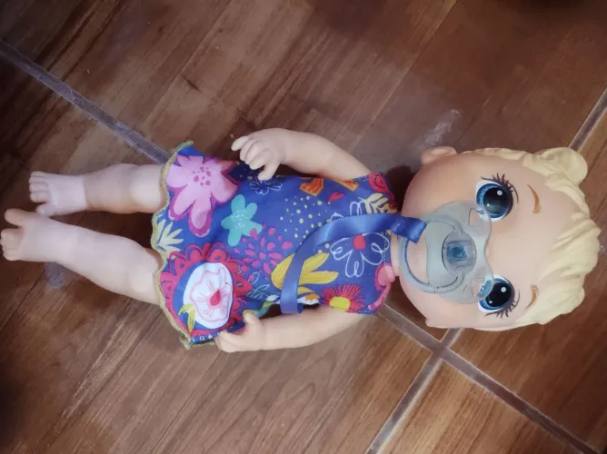 Boneca baby Alive funcionando 