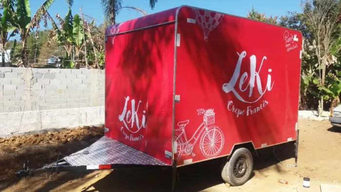Trailer food creperia