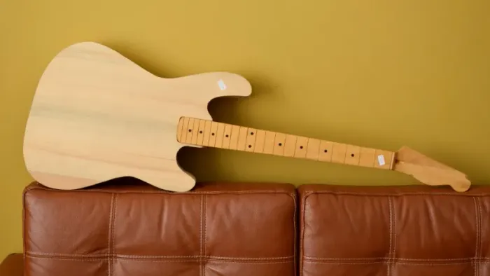 Corpo acústico e braço pré cortados para guitarra Telecaster (TL229)