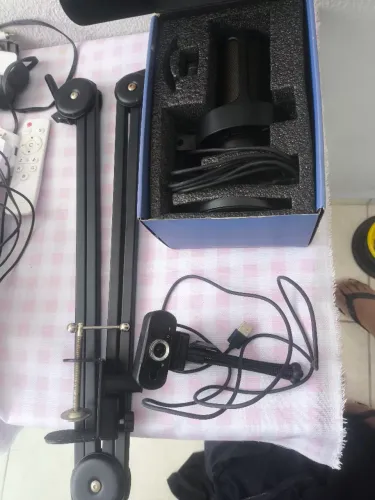 Kit Live com BRAÇO ARTICULADO PROFISSIONAL, WRBCAM 