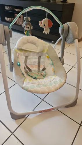 Cadeira de balanço automático musical para bebê