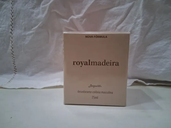 Colônia Masculina Royal Madeira 75ml Jequiti