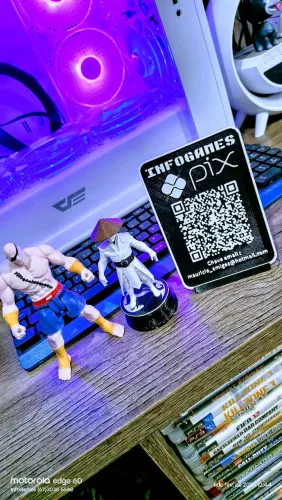 Placa pix 3d