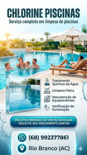 Limpeza de piscina(piscineiro)