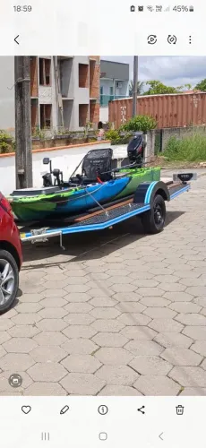 Carretinha para caiaque