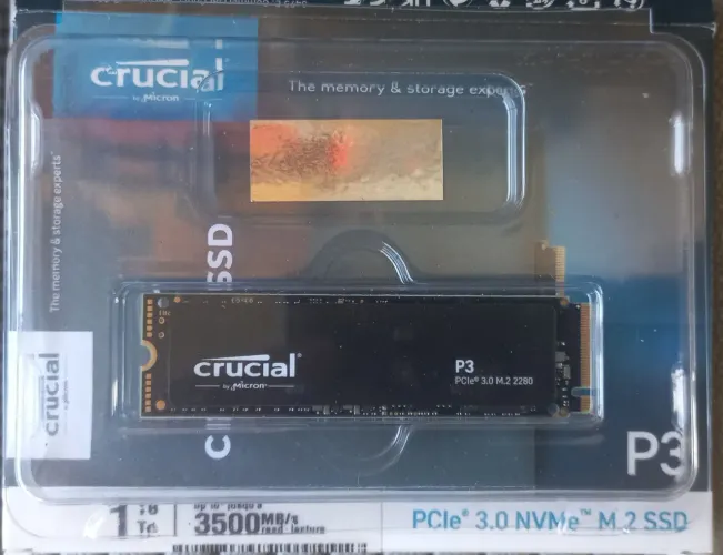 Nvme 1tb crucial P3 3500