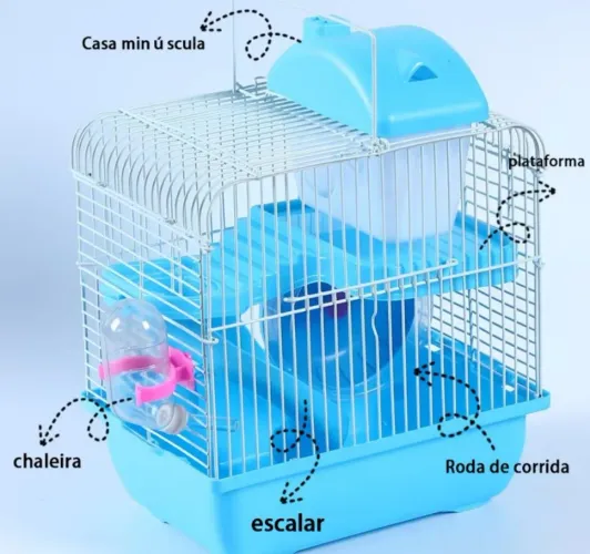 Vendo 2 gaiolas de hamsters novas