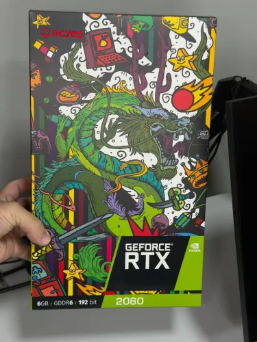 Placa de vídeo RTX 2060 6GB estado de nova