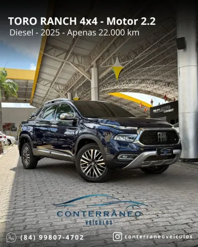 Fiat Toro Ranch 2.0 16V 4X4 Diesel Aut. 2025