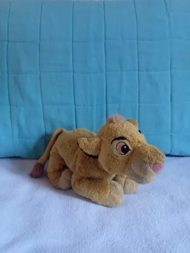Dupla de pelúcias Simba Rei Leão