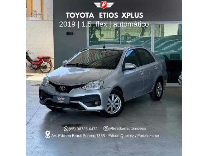 Toyota Etios X Plus Sedan 1.5 Flex 16V 4P Aut. 2019