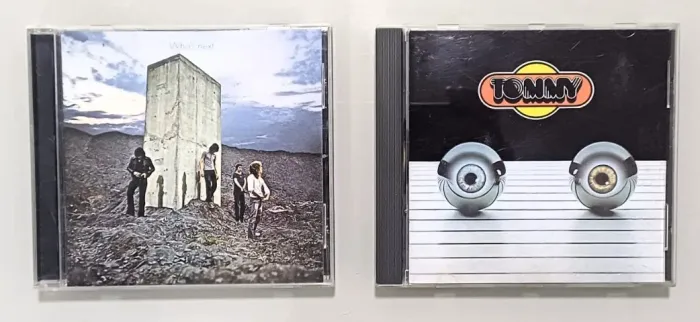 Lote Especial The Who Em CD Importados: Who's Next E Tommy