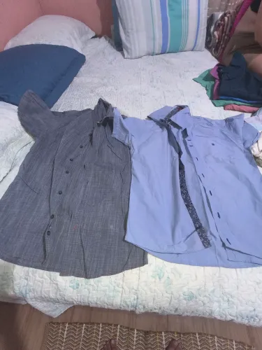 CAMISA SOCIAL manga curta 