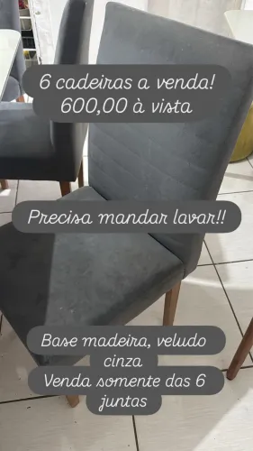 Cadeiras Mesa de jantar - Usadas