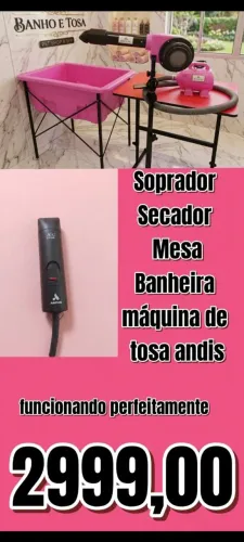 Kit pet banho e tosa