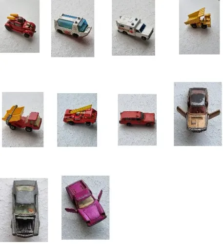 MINIATURA MATCHBOX VENDA FILANTRÓPICA EM CURITIBA Coleção especial de 10 carrinhos Antigos