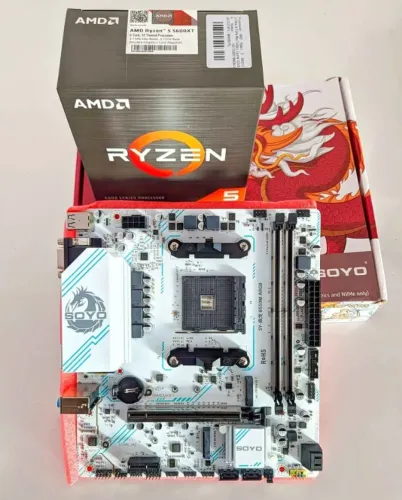Kit Ryzen X3D com B550m GEN4 AMD. envio gratis olx