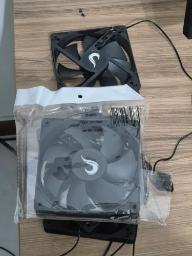 Conjunto 5 Fans Rise 120mm - 12V 