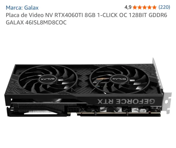 4060 TI Galax 8gb