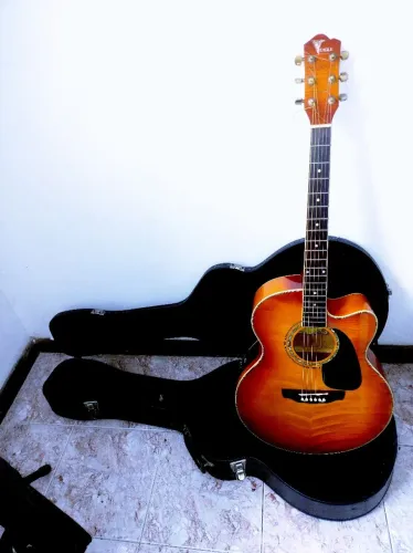 Violão aço Jumbo Eagle