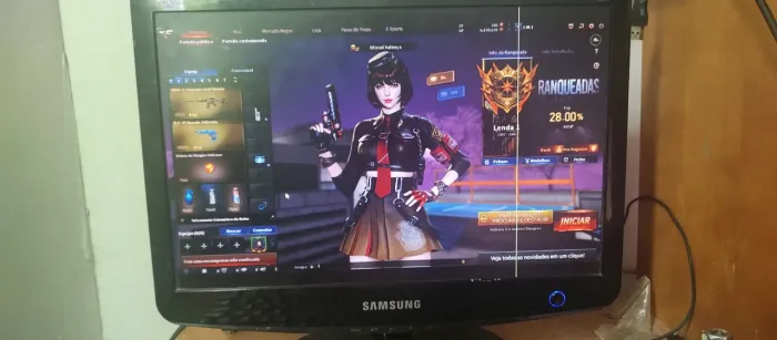 Computador completo já formatado com placa de vídeo!!