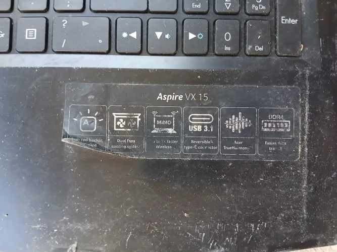 Notebook ace para peças