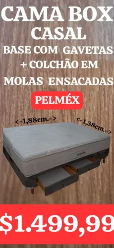 CAMA BOX PELMEX, LEIAM: