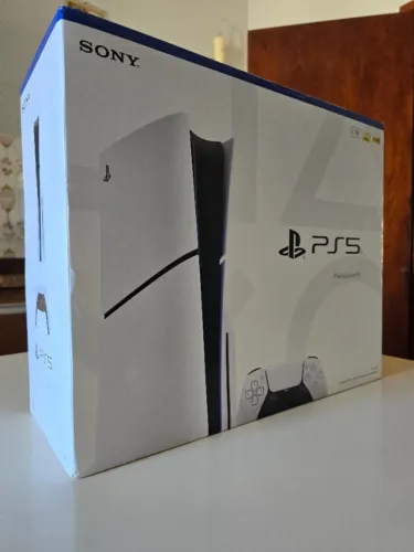 Playstation 5 Slim Mídia Física 1tb Lacrado E C/ Nota Fiscal